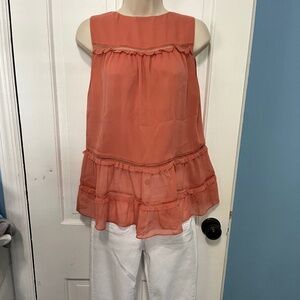Alice & Olivia short sleeve blouse